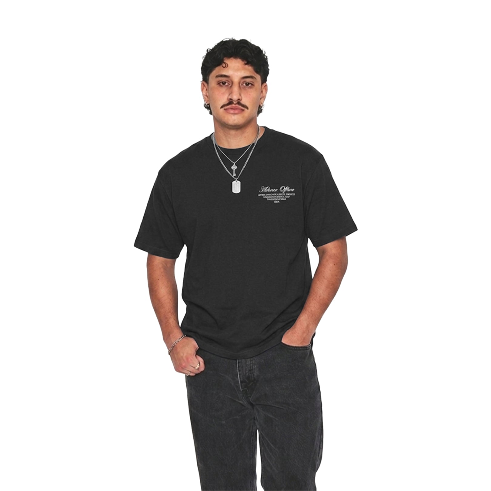 THE NOTE TEE "OVER SIZE"