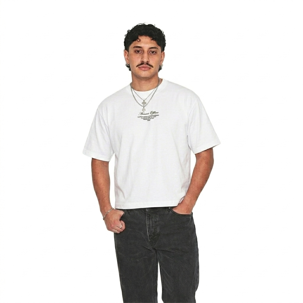 THE NOTE TEE "Box Fit"