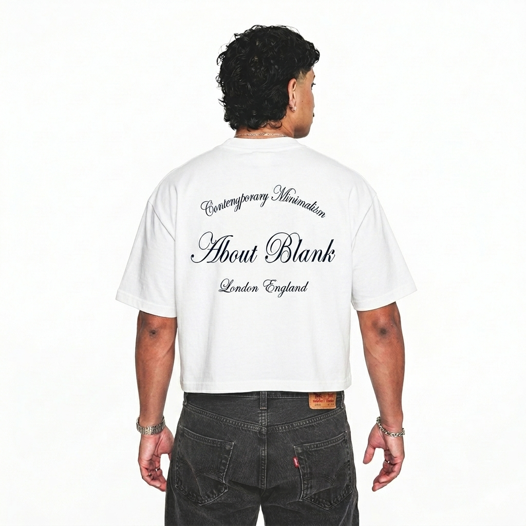 THE NOTE TEE "Box Fit"