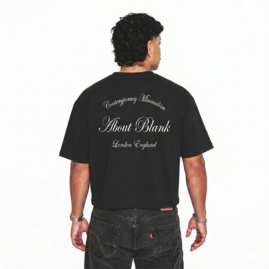 THE NOTE TEE "Box Fit"